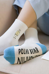 Eisbärsocke